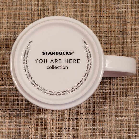 Starbucks New Mexico You Are Here Coffee Tea Mug 14 oz Hot Air Balloons 2017 - Picture 7 of 10